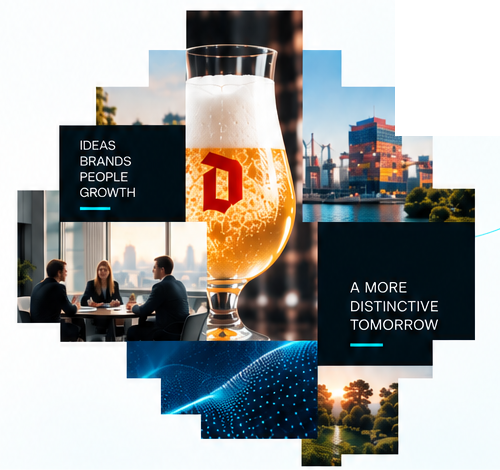 Een mozaïek van Duvel, Antwerpen, mensen, data en natuur.