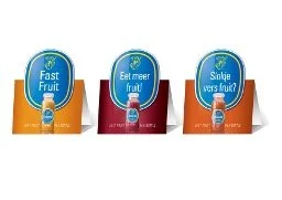 Chiquita Fast Fruit / Eat meer fruit / Single Fruit POS